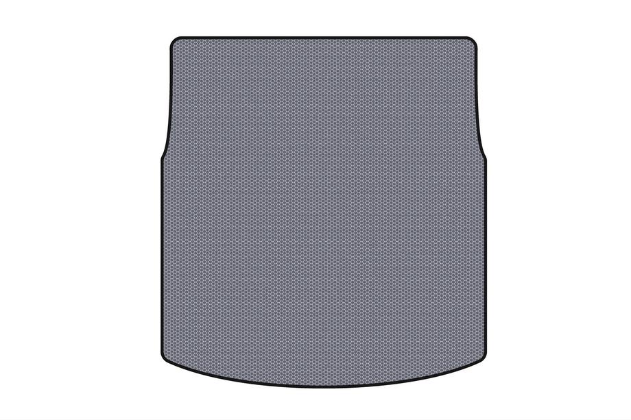 Volkswagen Phaeton 2002–2016 Rubberen kofferbakmat Carsuit (SD, korte wielbasis, grijs) Image