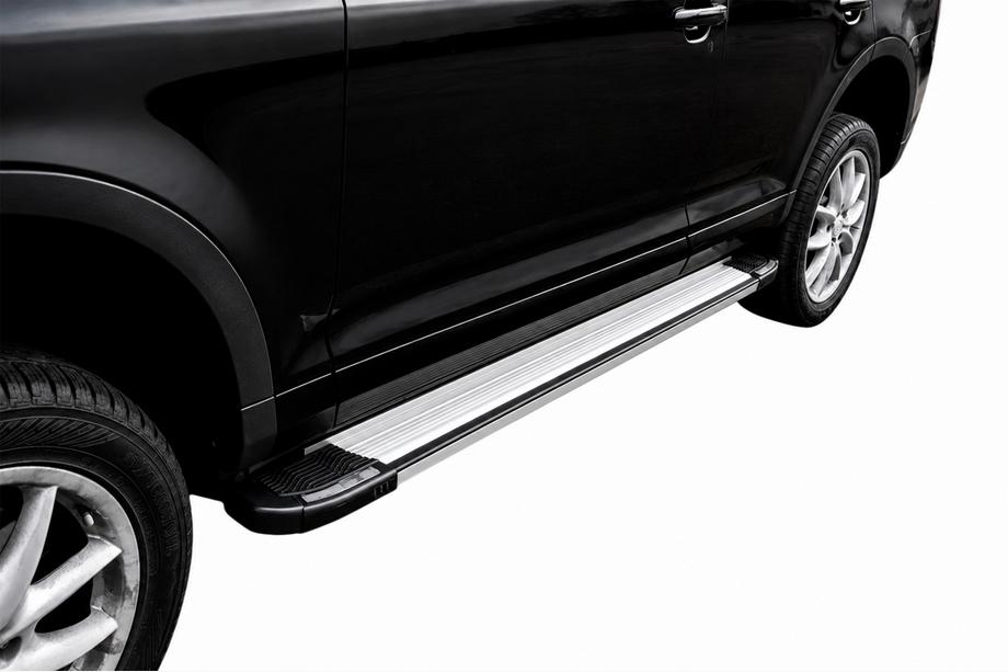 Porsche Cayenne 2003–2010 Rainbow zijtreden (set van 2, aluminium) Image
