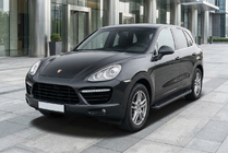 Porsche Cayenne 2010–2017 Allmond Black side steps (2 st., aluminium) foto 1