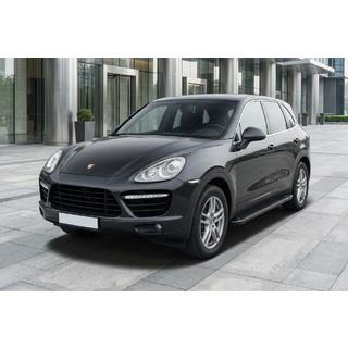 Allmond Black side steps (2 st., aluminium) Porsche Cayenne 2010–2017 foto 1