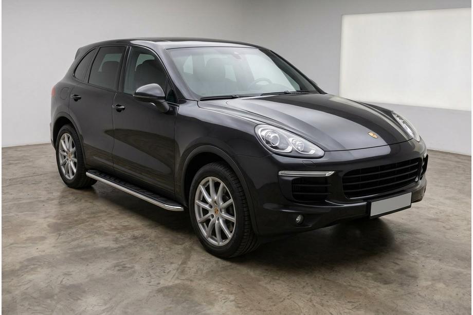 Porsche Cayenne 2010–2017 Maydos V1 zijtreden (set 2 stuks, aluminium + RVS) Image