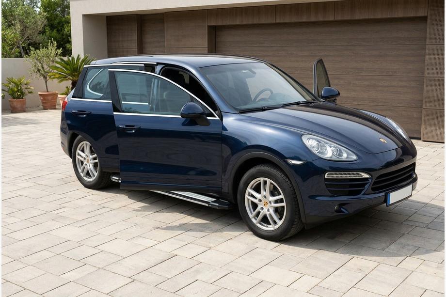 Porsche Cayenne 2010–2017 Rainbow zijtreden (set van 2, aluminium) Image