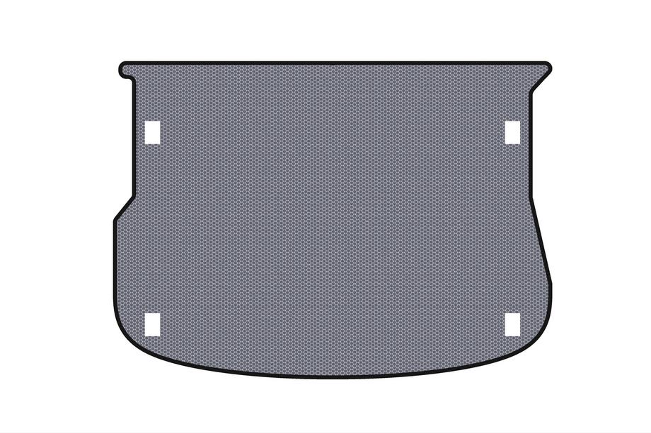 Range Rover Evoque 2012–2018 Rubberen kofferbakmat Carsuit (Grijs) Foto 1