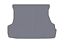 Mazda 323 1977–2003 Rubberen kofferbakmat Carsuit (HB, 5-deurs, grijs) foto 1