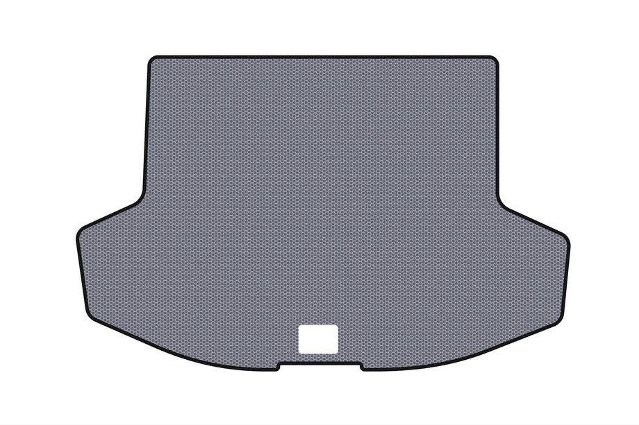 Mitsubishi Lancer X 2008– Rubberen kofferbakmat Carsuit (HB, grijs) Image
