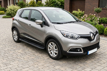 Renault Captur 2013–2019 Bosphorus Black side steps (2 st., aluminium) foto 1