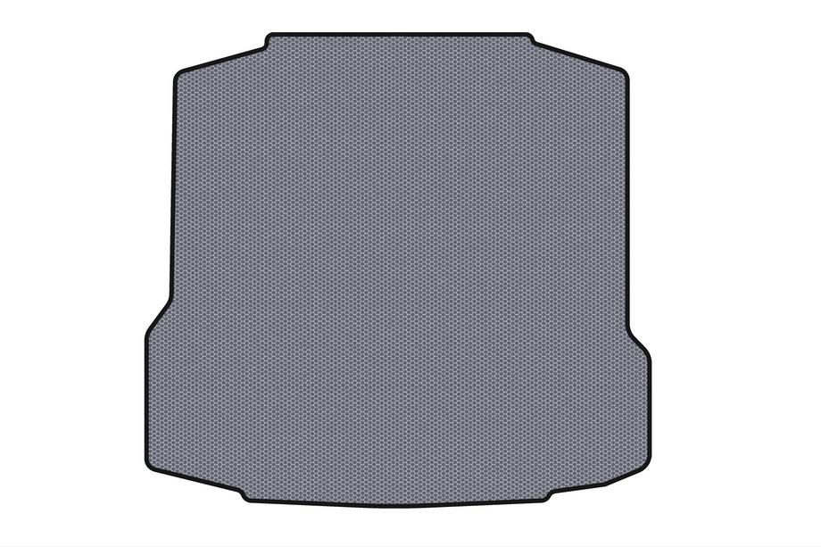 Skoda Rapid 2012–2019 Rubberen kofferbakmat Carsuit (LiftBack, grijs) Foto 1