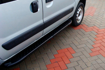 Renault Kangoo 1998–2008 Allmond Black zijtreden (2 st., aluminium) foto 1