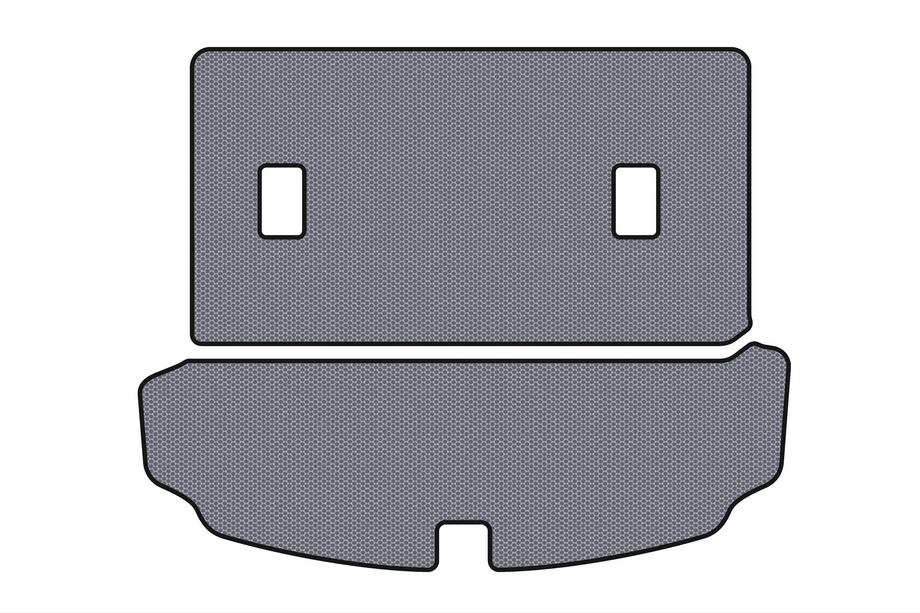 Acura MDX 2007–2013 Rubberen kofferbakmat Carsuit V-2 (Grijs) Foto 1