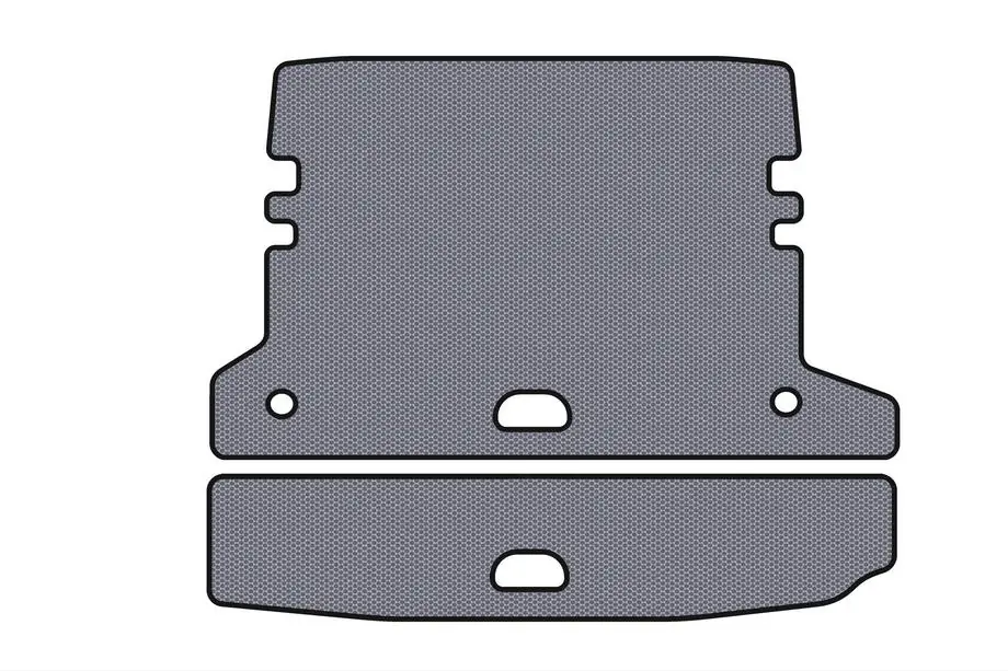 BMW 3 Serie F30/F31 2012–2019 Rubberen kofferbakmat Carsuit V-2 (voor F-31, grijs) Image