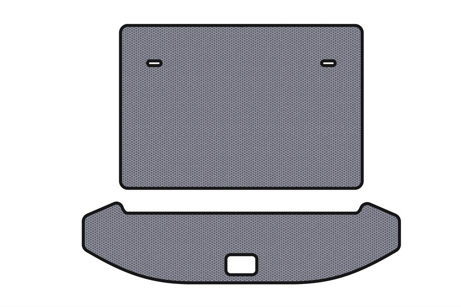 Jetour X70 2018– Rubberen kofferbakmat Carsuit (3 rijen, grijs) Image