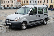 Renault Kangoo 1998–2008 Bosphorus Black side steps (2 stuks, aluminium) foto 1