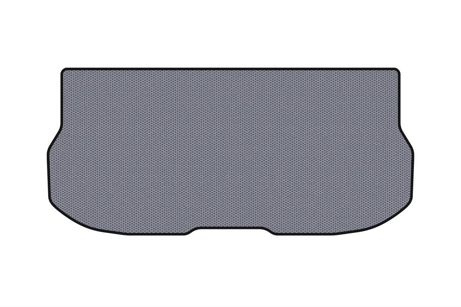 Nissan Quest 2011–2017 Rubberen kofferbakmat Carsuit (met 3e zitrij, 7-zits, grijs) Image