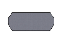 Opel Zafira A 1998–2005 Rubberen kofferbakmat Carsuit (t/m 3e rij, 2003-2005, 7-zits, grijs) foto 1
