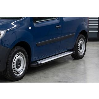 Line side steps (set van 2, aluminium) Renault Kangoo 2008–2020 foto 1