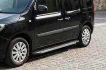 Renault Kangoo 2008–2020 Duru side steps (2 stuks, aluminium) foto 1