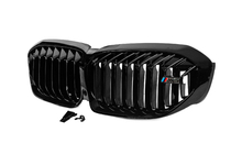 BMW 3 Serie G20/G21 2018– Niergrille M-Look V1 (2018-2022, glanzend zwart) Met camerabevestiging foto 3