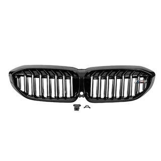 Niergrille M-Look V1 (2018-2022, glanzend zwart) BMW 3 Serie G20/G21 2018– foto 2