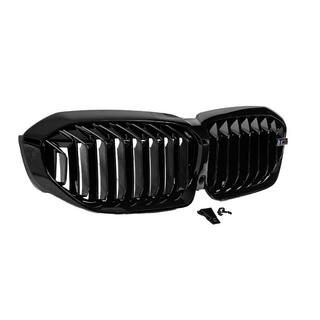 Niergrille M-Look V1 (2018-2022, glanzend zwart) BMW 3 Serie G20/G21 2018– foto 4