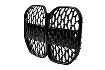 BMW 4-serie G22/23/26 2020– Diamond nierengrille (voor G22/23, glanzend zwart) foto 2