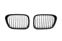 BMW 5 Serie E39 1996–2003 1-Bar niergrille (2000-2003, hoogglans zwart) foto 2