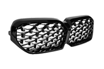 BMW 5 Serie G30/G31 2017–2023 Niergrille Diamond Silver (2021-2023) foto 4