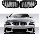 BMW 6-serie E63/E64 2003–2010 Niergrilles M-Look (hoogglans zwart) foto 1