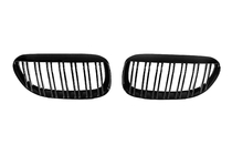 BMW 6-serie E63/E64 2003–2010 Niergrilles M-Look (hoogglans zwart) foto 2