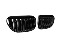 BMW 6-serie E63/E64 2003–2010 Niergrilles M-Look (hoogglans zwart) foto 4