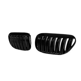 Niergrilles M-Look (hoogglans zwart) BMW 6-serie E63/E64 2003–2010 foto 3