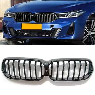 1-Bar nierengrille (2020-2023, hoogglans zwart)