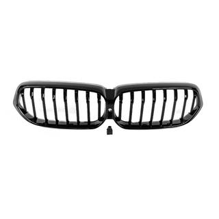 1-Bar nierengrille (2020-2023, hoogglans zwart) BMW 6-serie G32 2017– foto 2