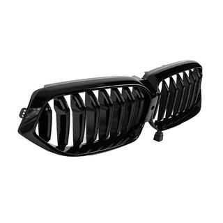 1-Bar nierengrille (2020-2023, hoogglans zwart) BMW 6-serie G32 2017– foto 4