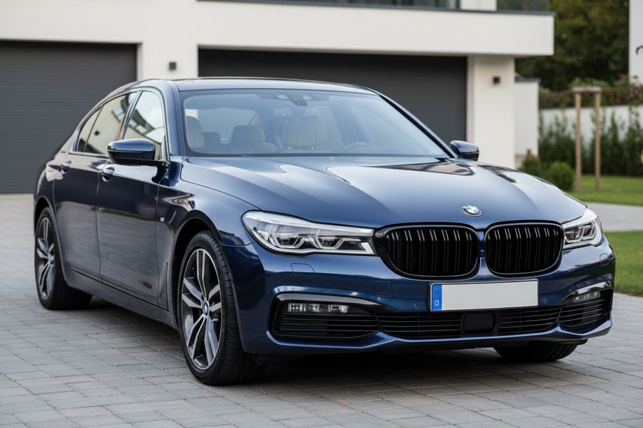 BMW 7 Serie G11/G12 2015–2022 M-Look niergrillen (2016-2019, hoogglans zwart) Image
