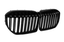 BMW 7 Serie G11/G12 2015–2022 M-Look niergrilles (2019-2022, hoogglans zwart) foto 4