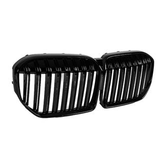 M-Look niergrilles (2019-2022, hoogglans zwart) BMW 7 Serie G11/G12 2015–2022 foto 4