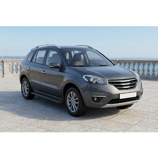 Allmond Black side steps (2 st., aluminium) Renault Koleos 2008–2016 foto 1