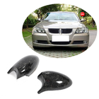BMW 3-serie E92/E93 2006–2013 Spiegelkappen (voor 2006-2010, forged carbon) foto 1