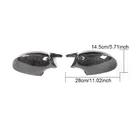 BMW 3-serie E92/E93 2006–2013 Spiegelkappen (voor 2006-2010, carbon) foto 6