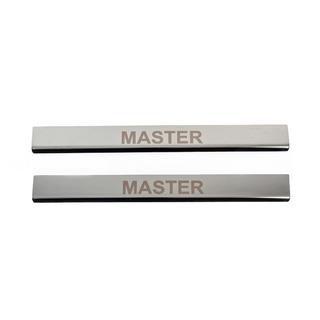 RVS dorpellijsten (2 stuks) Renault Master 1998–2010 foto 1