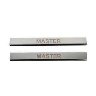RVS dorpellijsten (2 stuks) Renault Master 1998–2010 foto 1