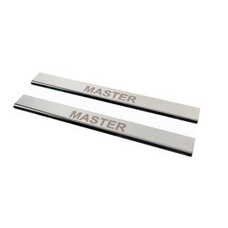 RVS dorpellijsten (2 stuks) Renault Master 1998–2010 foto 2