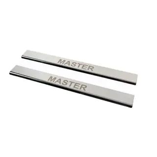 RVS dorpellijsten (2 stuks) Renault Master 1998–2010 foto 2
