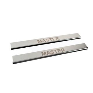 RVS dorpellijsten (2 stuks) Renault Master 1998–2010 foto 3