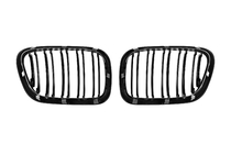 BMW X5 E53 1999–2006 Niergrillen M-Look (1999-2003, glanzend zwart) foto 5