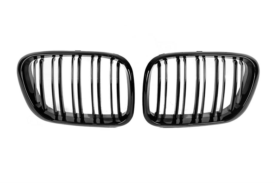 BMW X5 E53 1999–2006 Niergrillen M-Look (1999-2003, glanzend zwart) Image