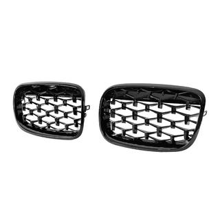 Nieren grille Diamond Black (glans zwart) foto 3