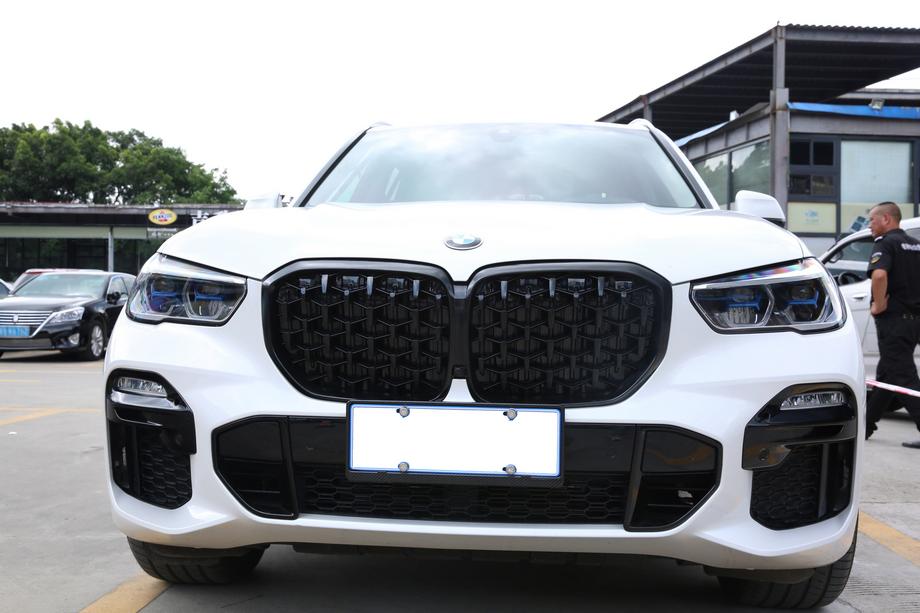 BMW X5 G05 2019–2026 Niergrilles Diamond Black (2018-2022, hoogglans zwart) Foto 1