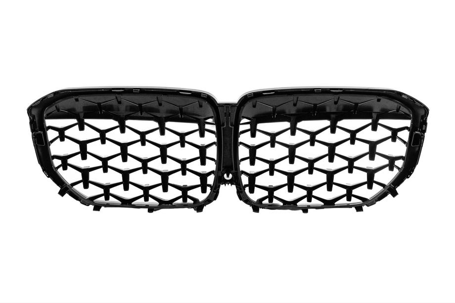 BMW X5 G05 2019–2026 Niergrilles Diamond Black (2018-2022, hoogglans zwart) Foto 5