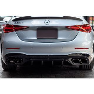 Achterdiffuser met uitlaatsierstukken (AMG C63-design) foto 1